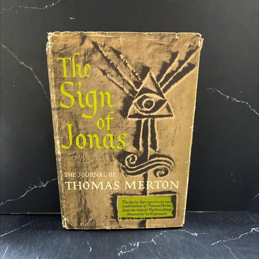 the sign of jonas book, by thomas merton, 1953 Hardcover image 1