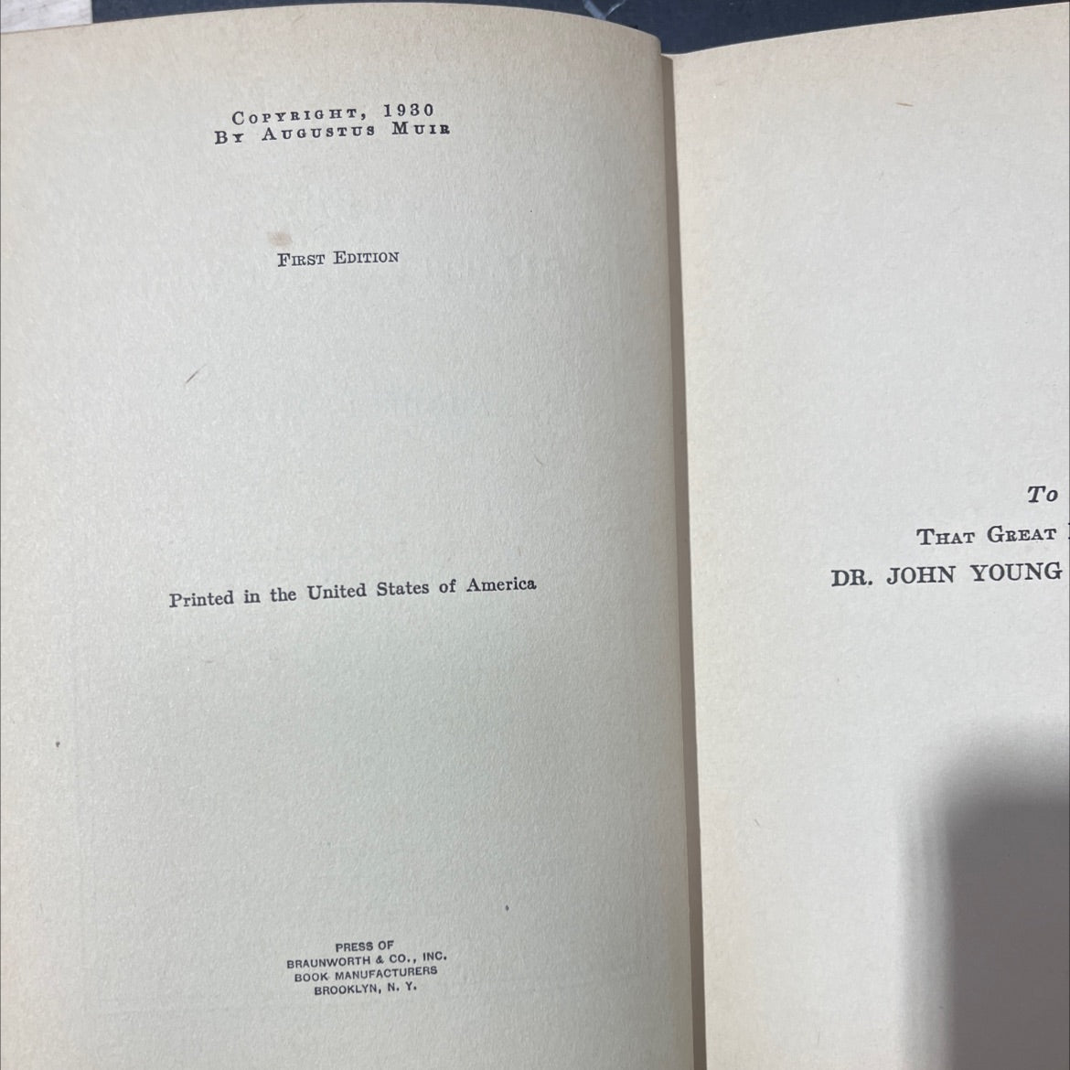 the silent partner book, by augustus muir, 1930 Hardcover image 3