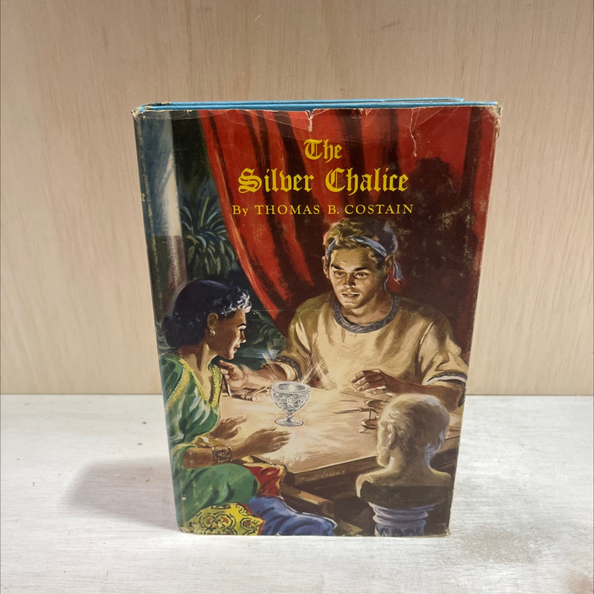 the silver chalice book, by thomas b. costain, 1952 Hardcover image 1