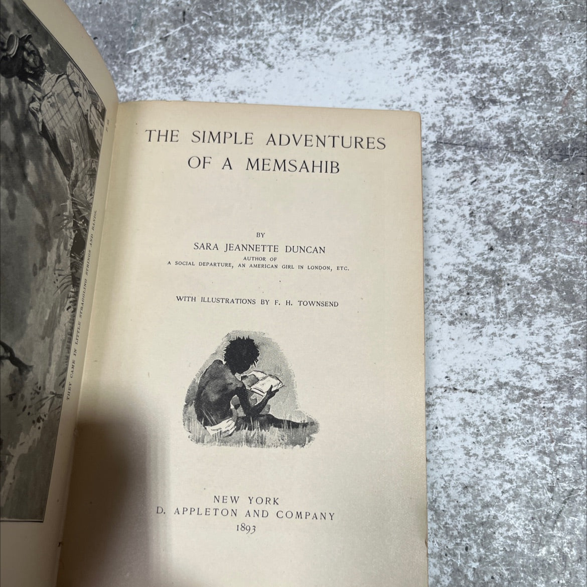 the simple adventures of a memsahib book, by sara jeannette duncan, 1893 Hardcover image 2