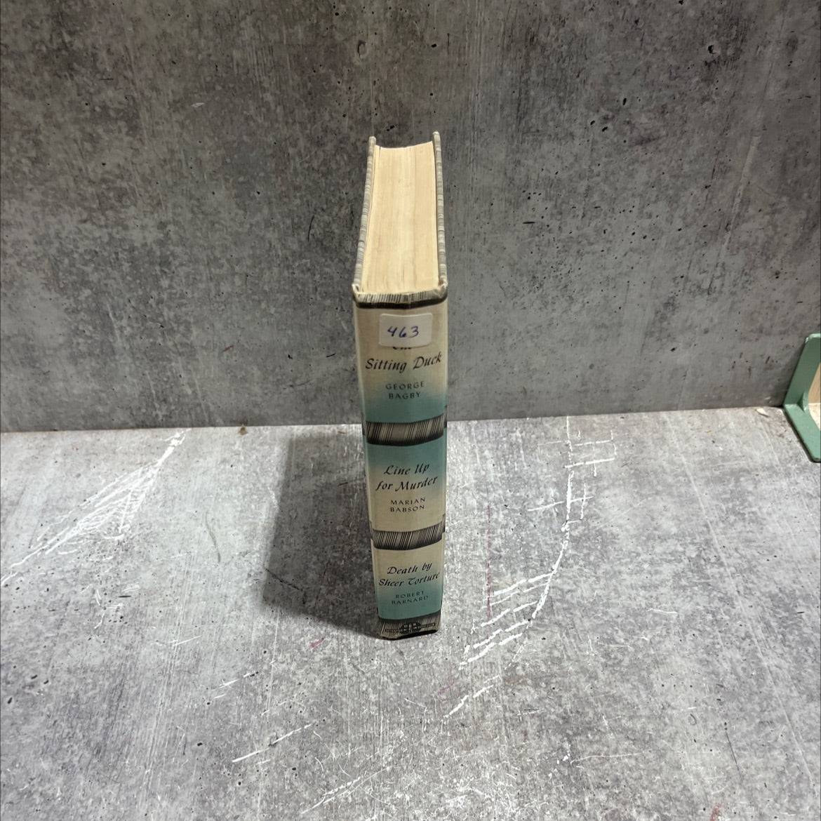 the sitting duck book, by george bagby, 1981 Hardcover image 4