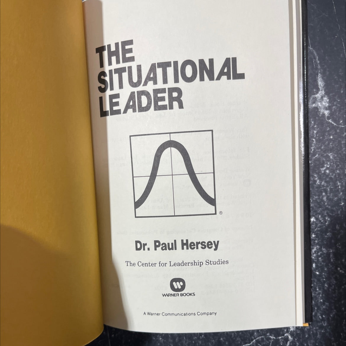 the situational leader book, by Dr. Paul Hersey, 1985 Hardcover image 2