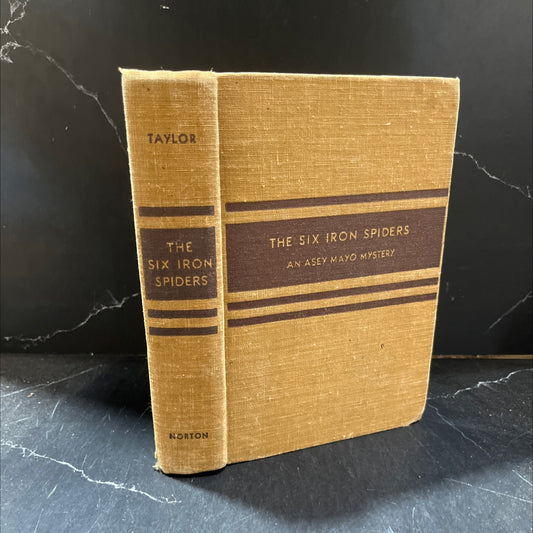the six iron spiders book, by phoebe atwood taylor, 1942 Hardcover image 1