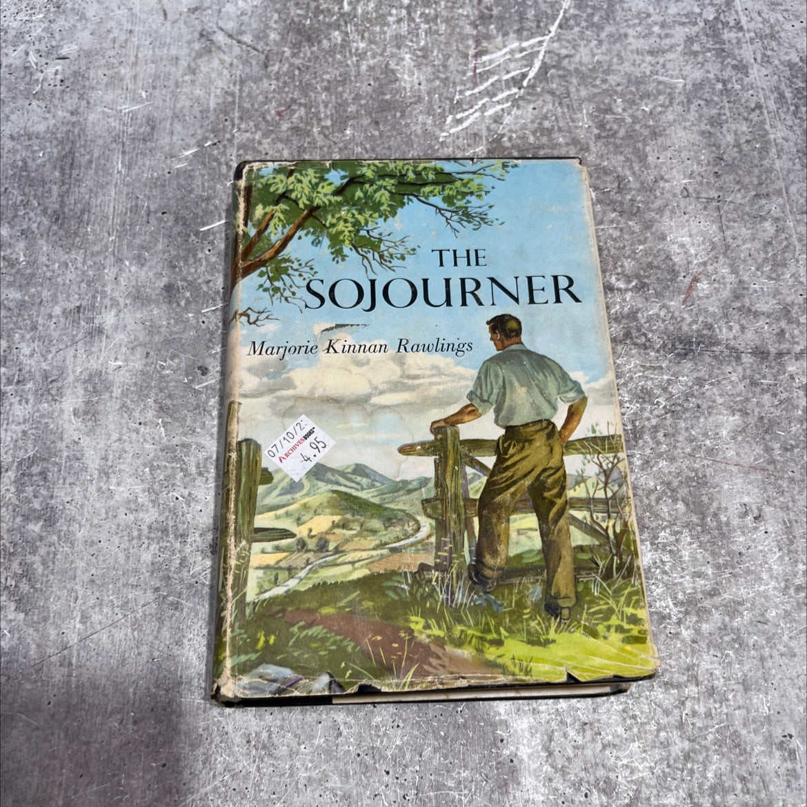 the sojourner book, by Marjorie Kinnan Rawlings, 1953 Hardcover image 1
