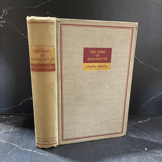 the song of bernadette book, by franz werfel, 1942 Hardcover image 1
