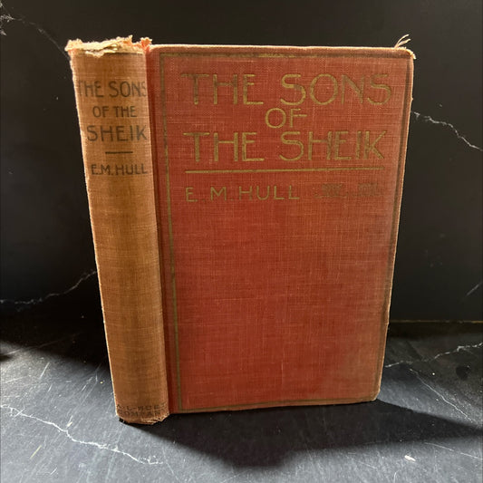 the sons of the sheik book, by e. m. hull, 1925 Hardcover image 1