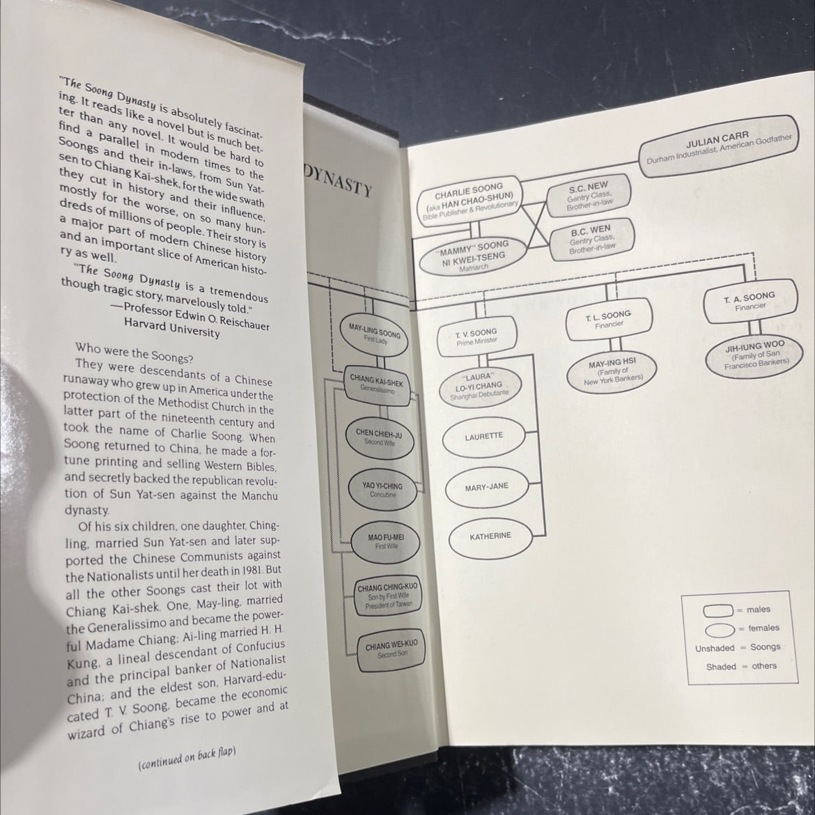 the soong dynasty book, by sterling seagrave, 1985 Hardcover image 4