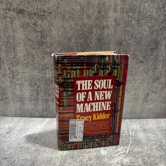 the soul of a new machine book, by tracy kidder, 1981 Hardcover image 1