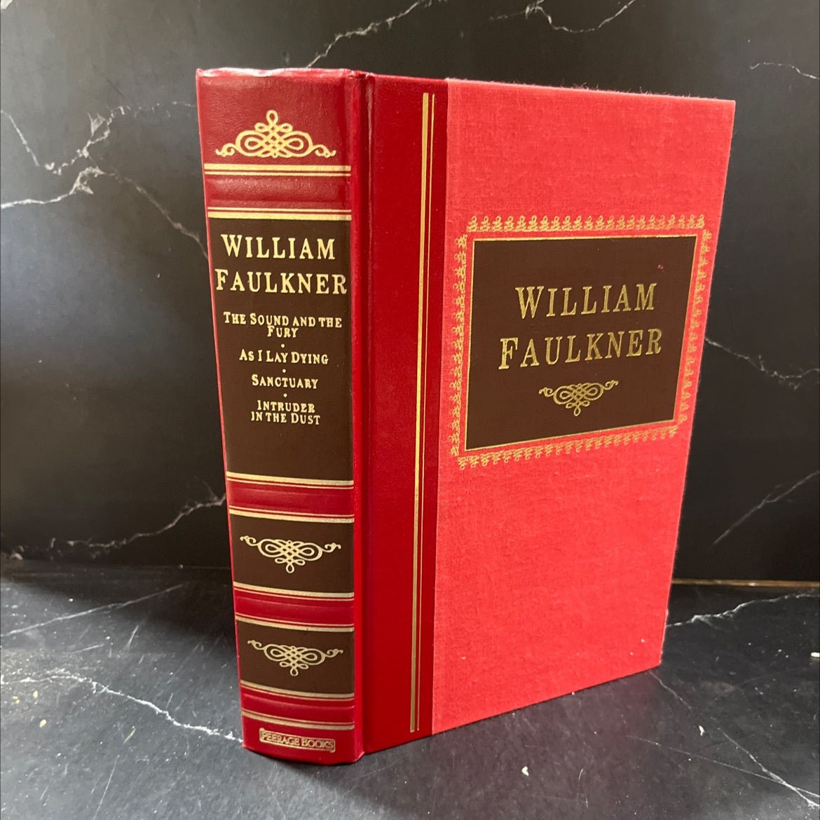 the sound and the fury book, by William Faulkner, 1956 Hardcover image 1