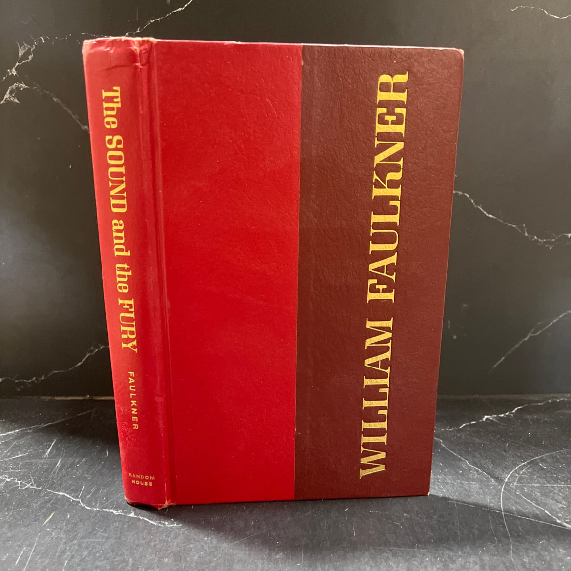 the sound and the fury book, by William Faulkner, 1956 Hardcover image 1