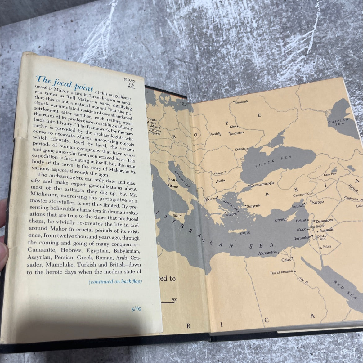 the source book, by james a. michener, 1965 Hardcover image 4