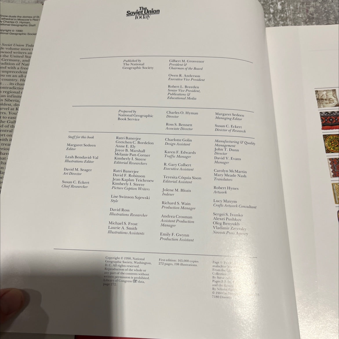 the soviet union today book, by charles o. hyman, 1990 Hardcover image 3