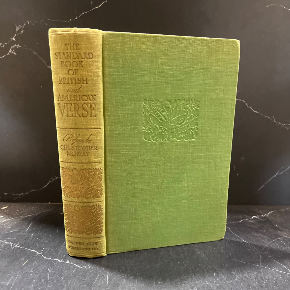 the standard book of british and american verse book, by nella braddy, 1932 Hardcover image 1