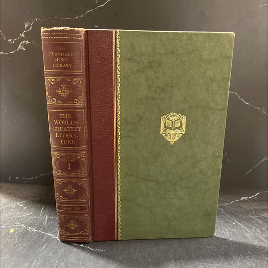 the standard home library of the world's greatest literature book, by unknown, 1958 Hardcover image 1