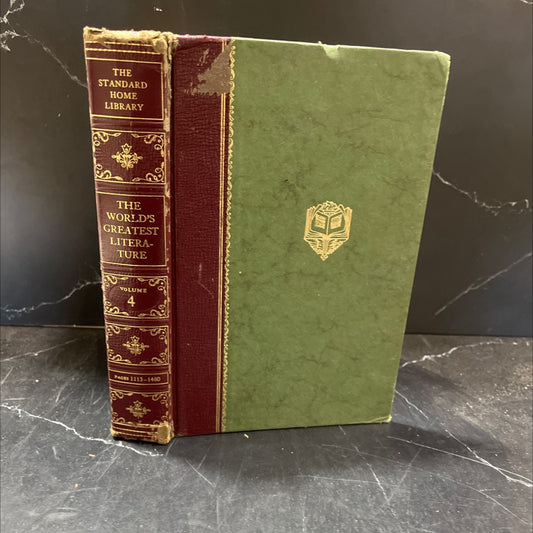 the standard home library of the world's greatest literature book, by unknown, 1958 Hardcover image 1