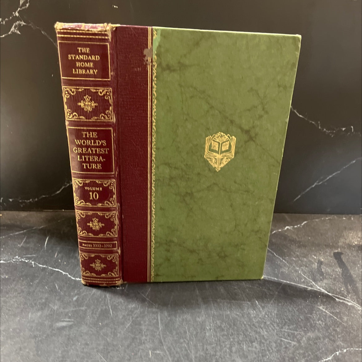 the standard home library of the world's greatest literature book, by unknown, 1958 Hardcover image 1