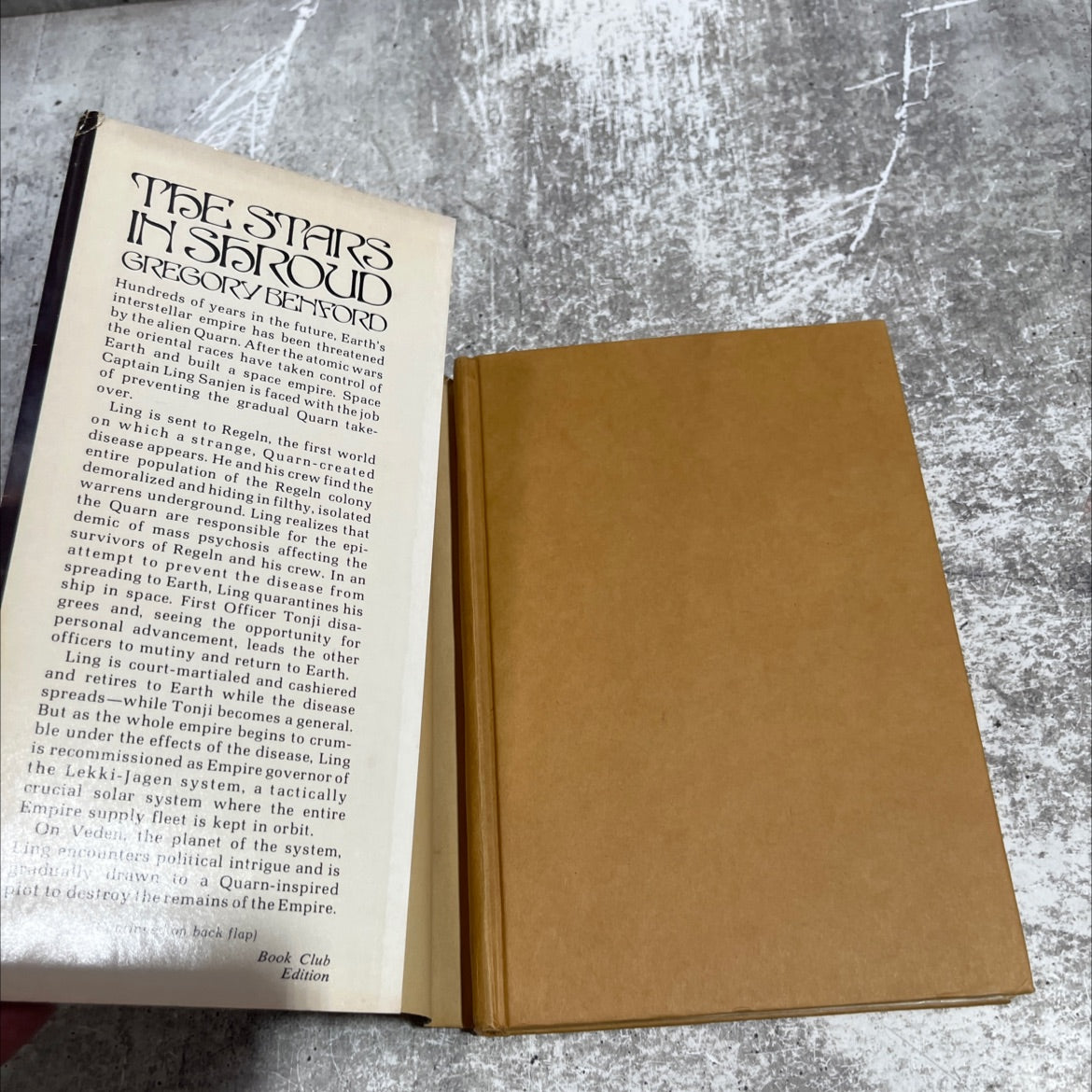 the stars in shroud book, by Gregory Benford, 1978 Hardcover image 4