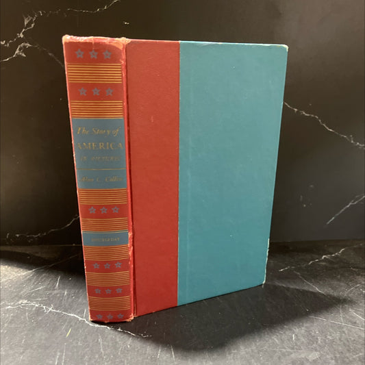 the story of america in pictures book, by alan c. collins, 1962 Hardcover image 1