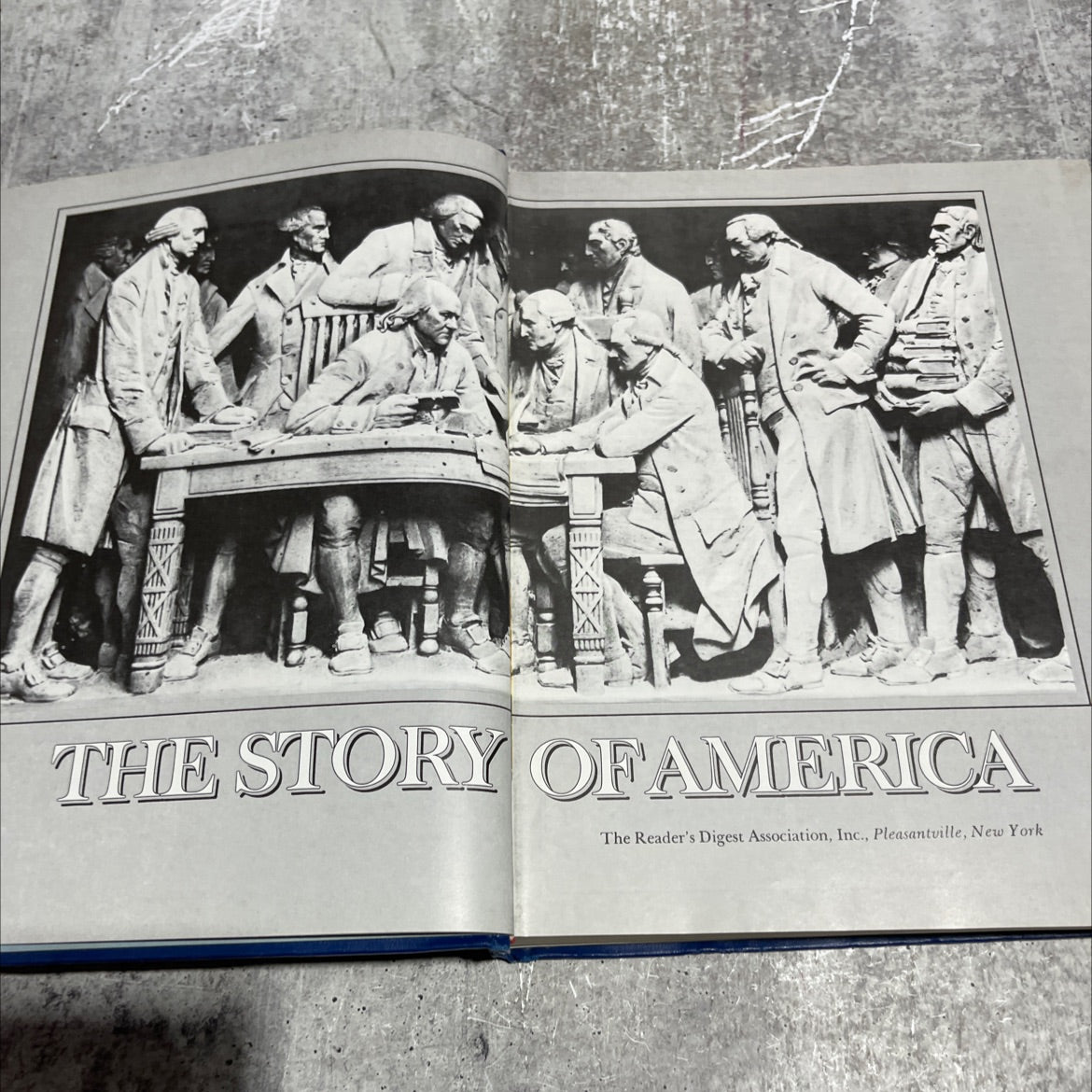 the story of america book, by Carroll C. Calkins, 1975 Hardcover image 2