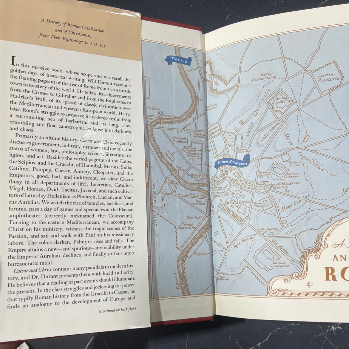 the story of civilization: 3 caesar and christ book, by Will Durant, 1972 Hardcover image 4