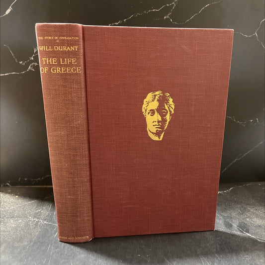 the story of civilization: part ii the life of greece book, by Will Durant, 1939 Hardcover image 1