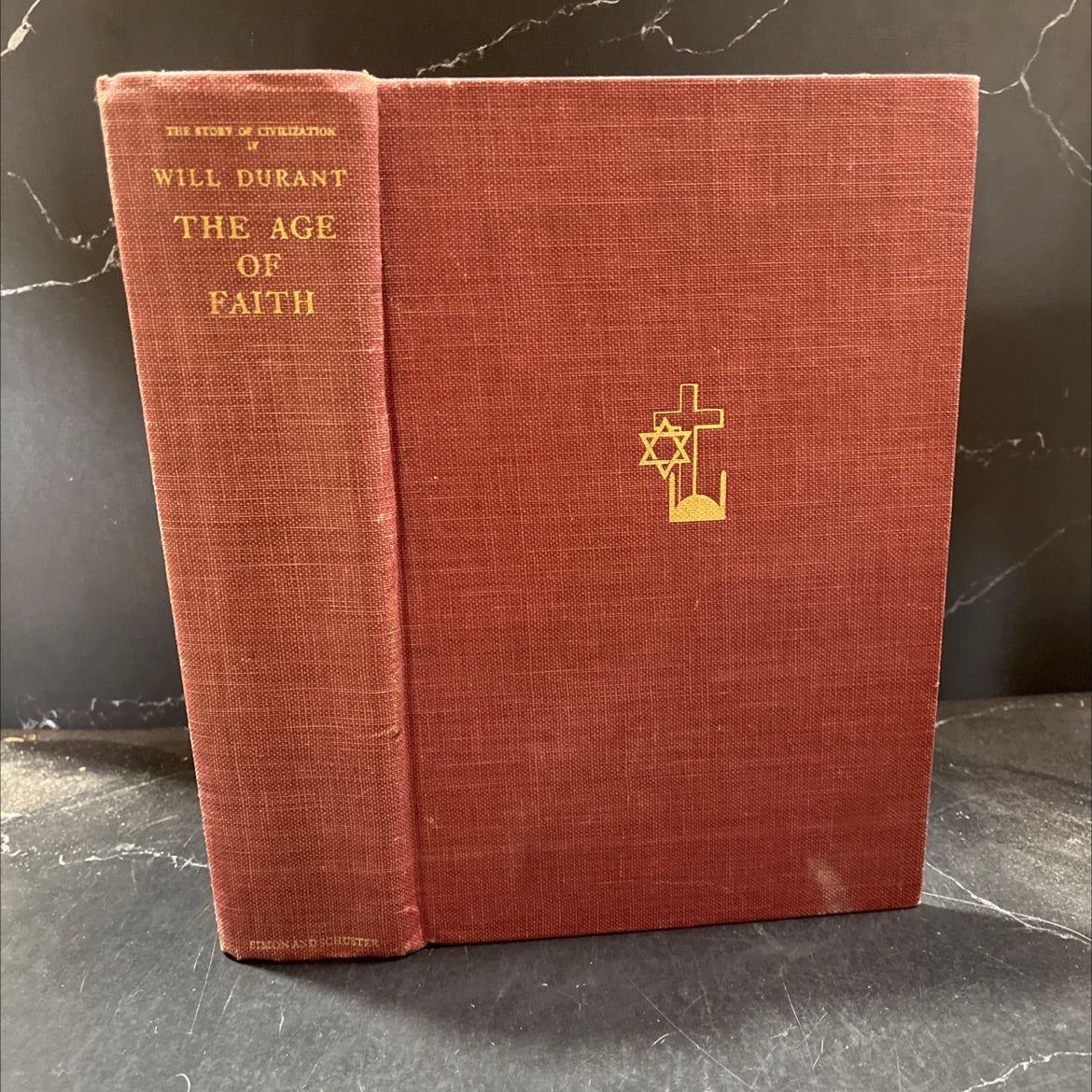 the story of civilization: part iv the age of faith book, by will durant, 1950 Hardcover image 1
