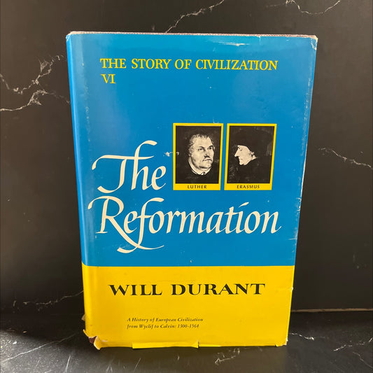 the story of civilization: part vi the reformation book, by will durant, 1957 Hardcover image 1