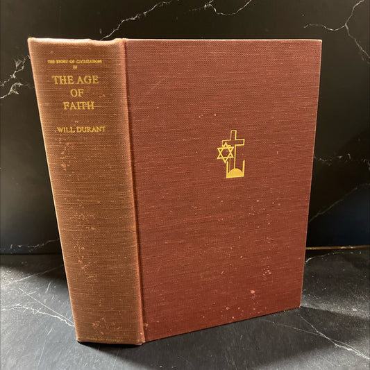 the story of civilization: the age of faith book, by will durant, 1950 Hardcover image 1