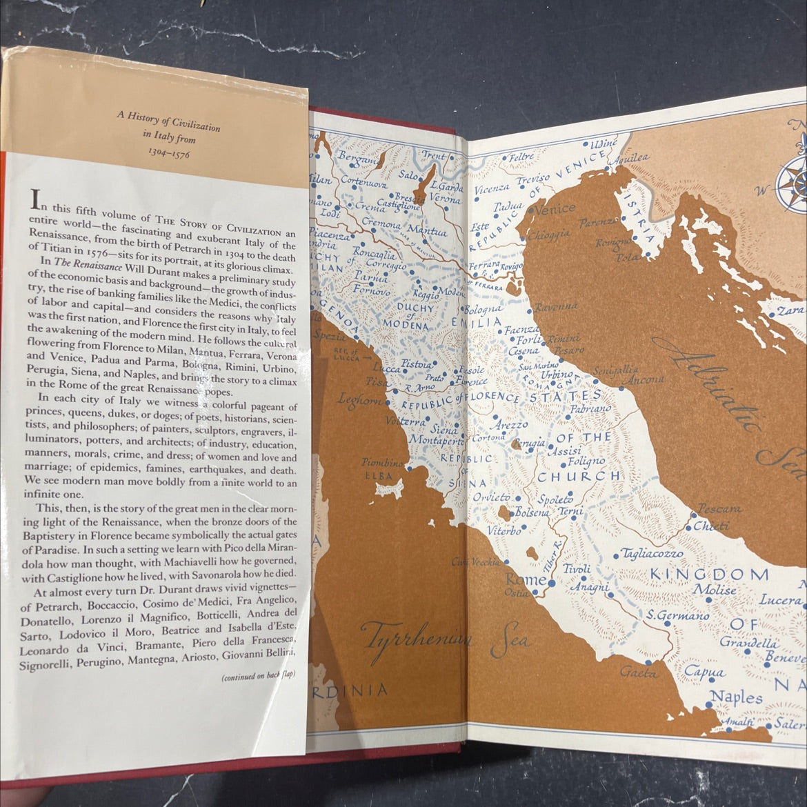 the story of civilization: the renaissance book, by Will Durant, 1953 Hardcover image 4