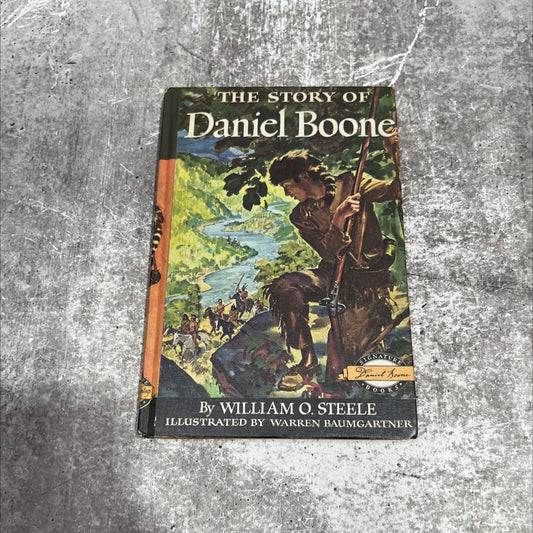 the story of daniel boone book, by william o. steele, 1953 Hardcover image 1