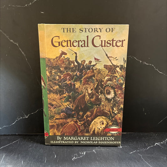 the story of general custer book, by margaret leighton, 1954 Hardcover image 1