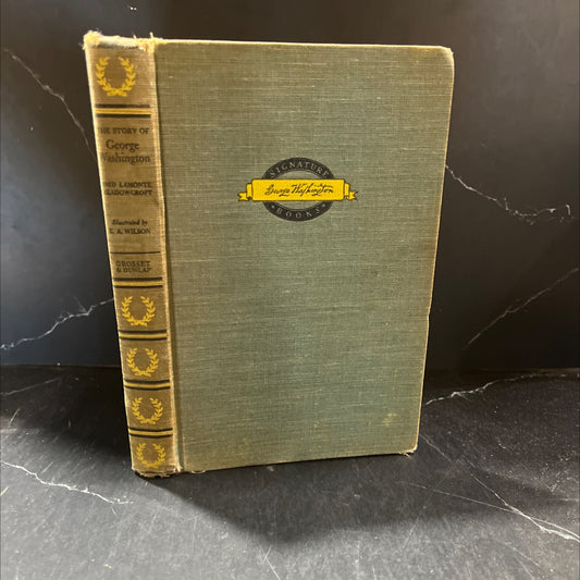 the story of george washington book, by enid lamonte meadowcroft, 1952 Hardcover image 1