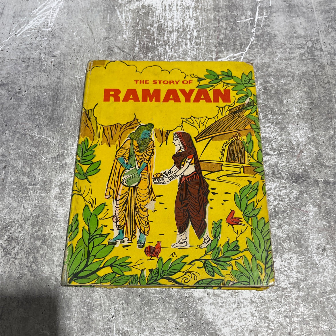 the story of ramayan the epic tale of india book, by bani roy choudhry, 1973 Hardcover image 1