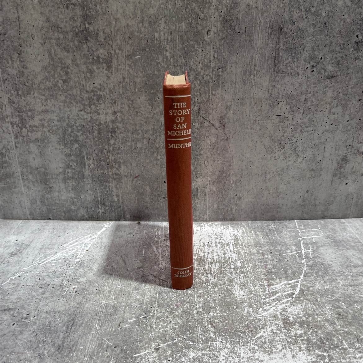 the story of san michele book, by axel munthe, 1955 Hardcover image 4