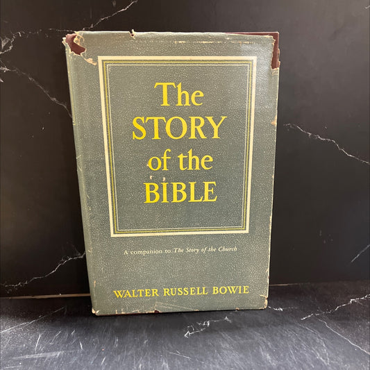 the story of the bible book, by walter russell bowie, 1934 Hardcover image 1