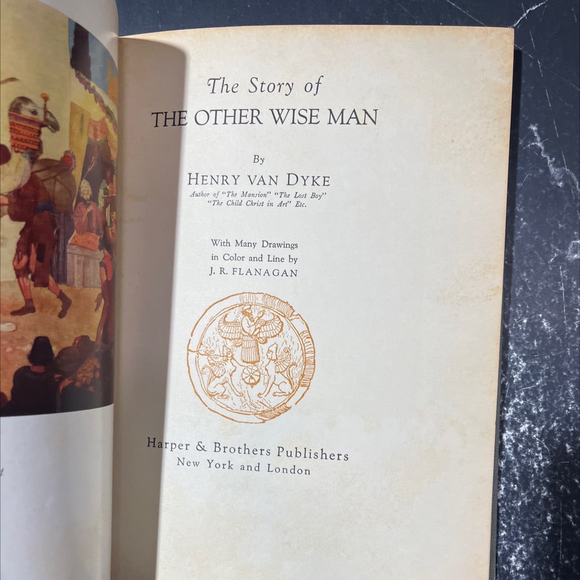 the story of the other wise man book, by henry van dyke, 1923 Hardcover image 2