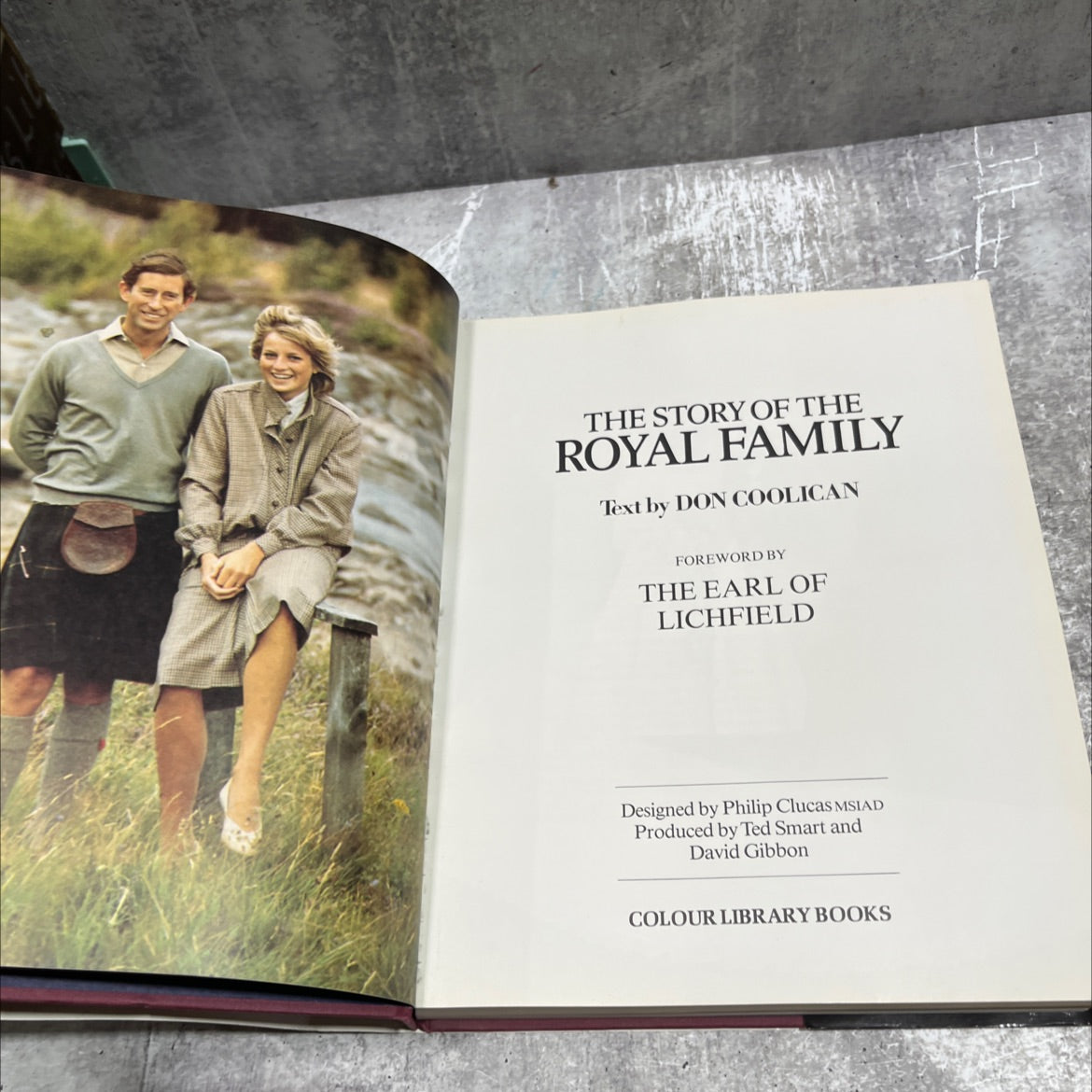 the story of the royal family book, by don coolican, 1990 Hardcover image 2