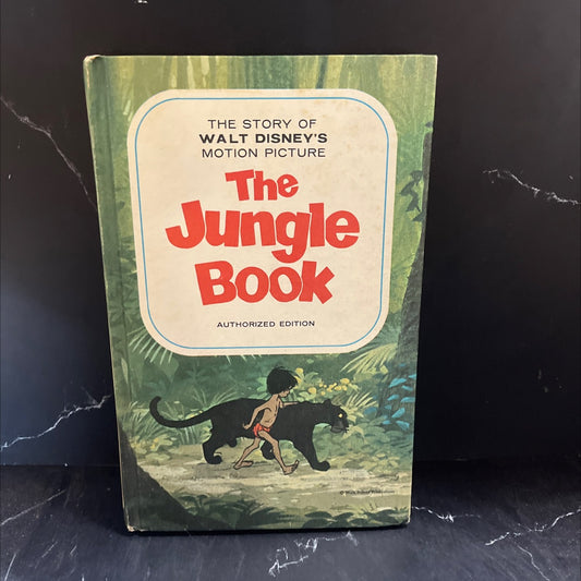 the story of walt disney's motion picture the jungle book authorized edition retold by mary carey book, by mary carey, image 1