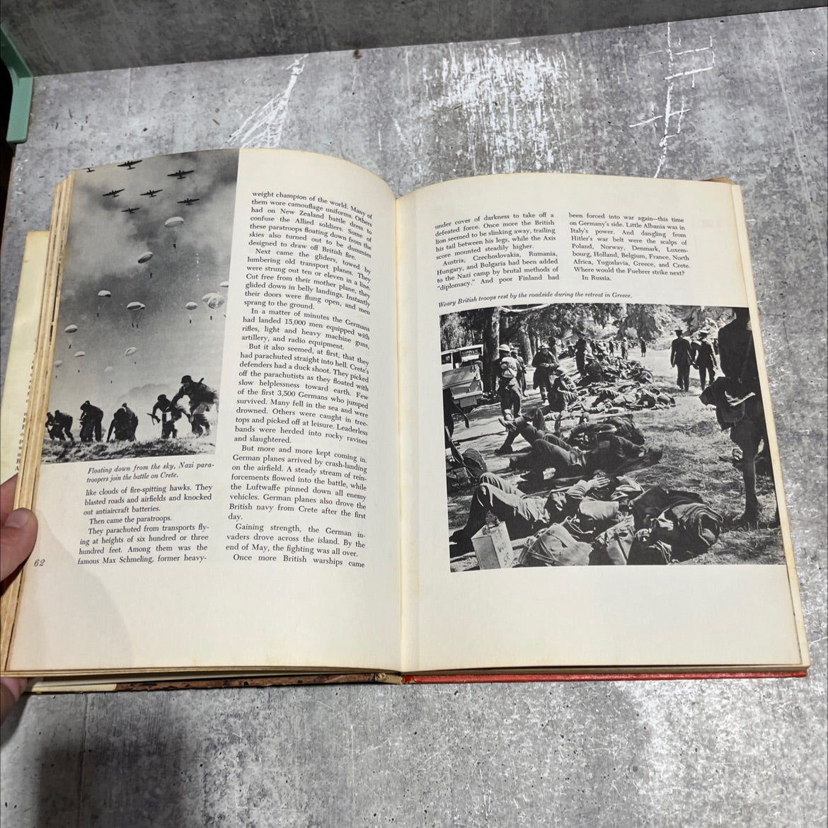 the story of world war ii book, by robert leckie, 1964 Hardcover image 4