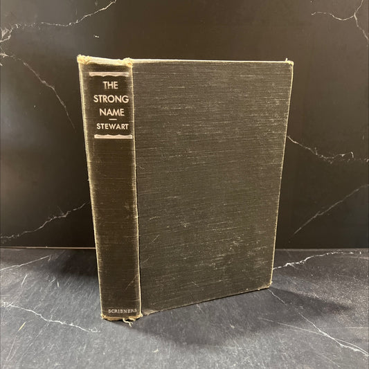 the strong name book, by james s. stewart, 1941 Hardcover image 1