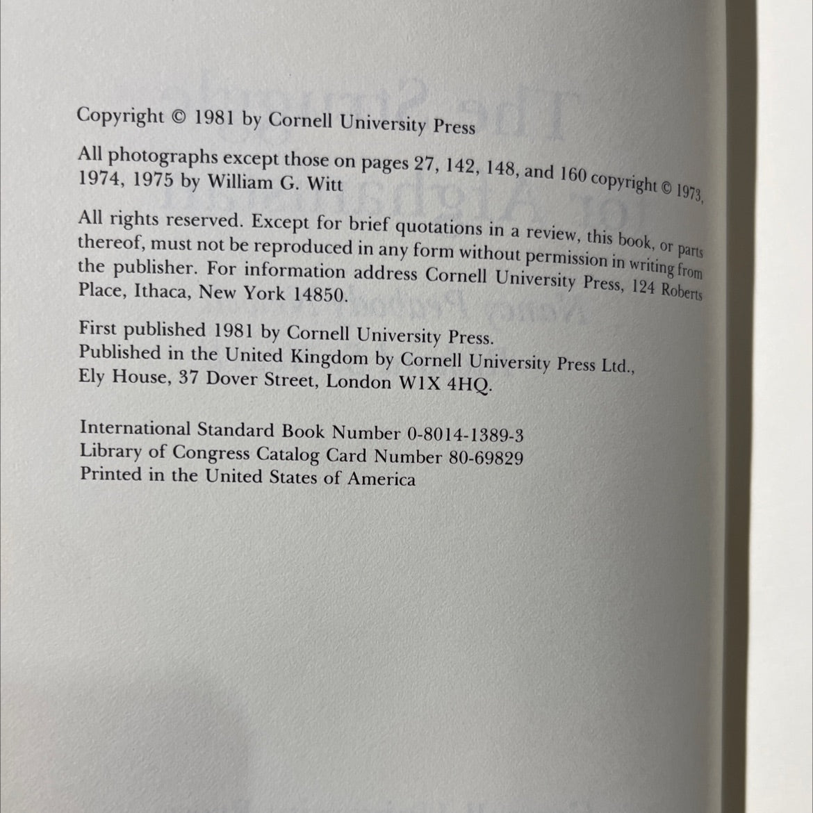 the struggle for afghanistan book, by nancy peabody newell, richard s. newell, 1981 Hardcover image 3