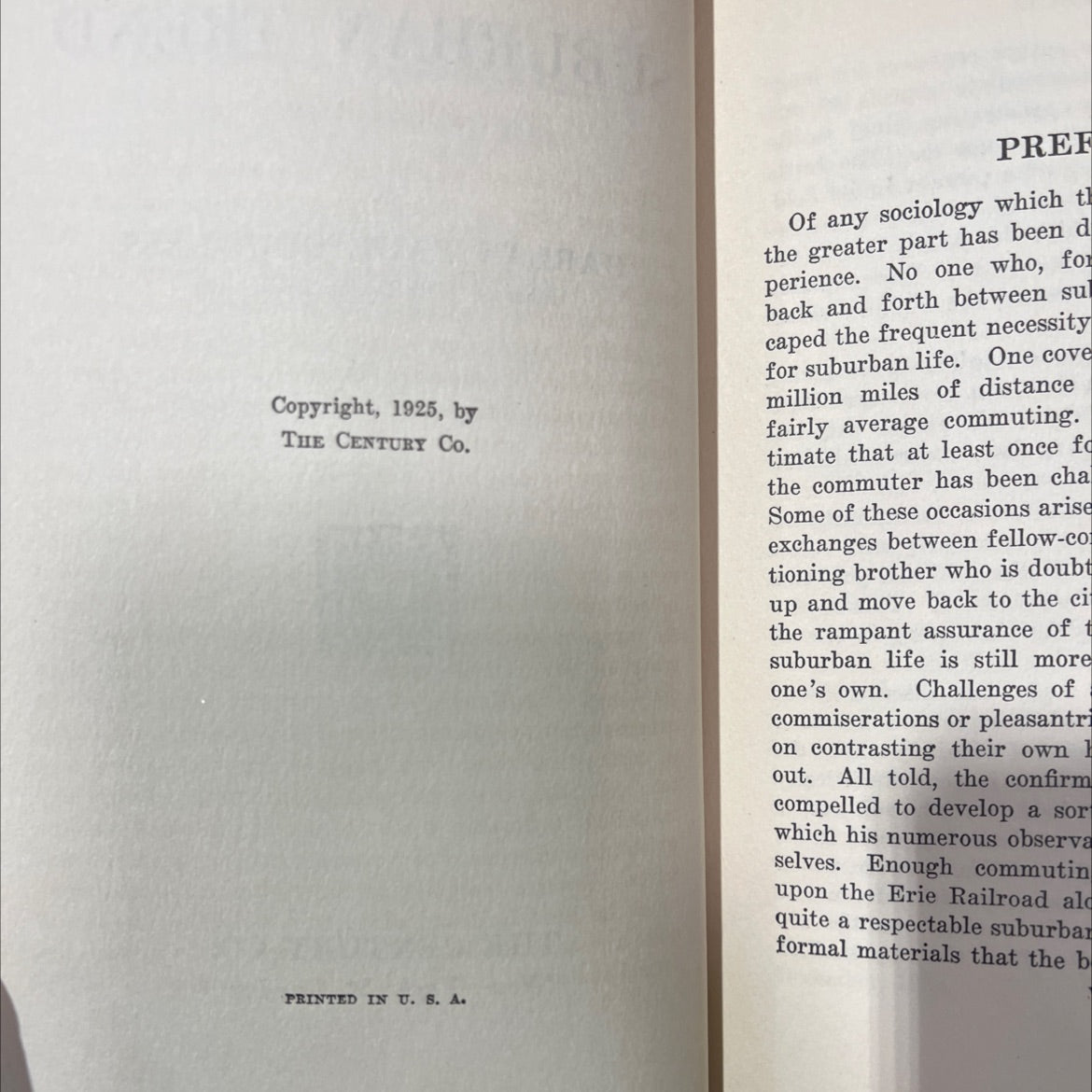the suburban trend book, by harlan paul douglass, 1925 Hardcover image 3