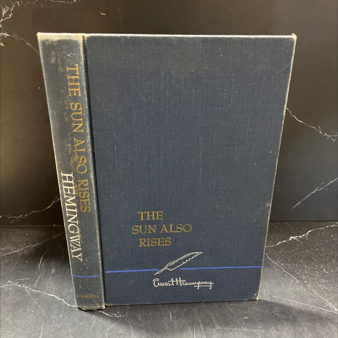 the sun also rises book, by ernest hemingway, 1954 Hardcover image 1