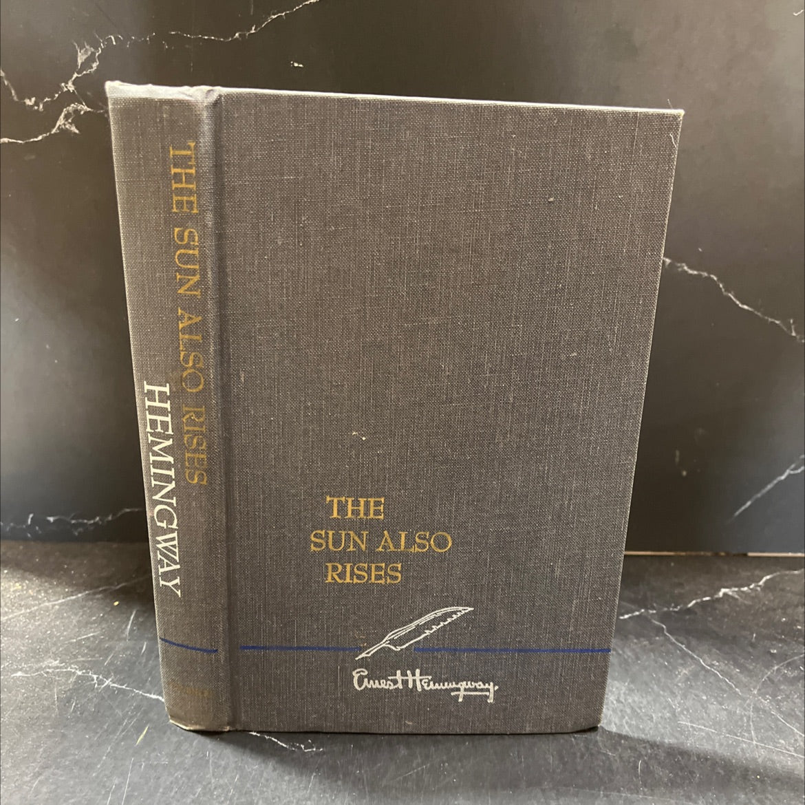 the sun also rises book, by ernest hemingway, 1954 Hardcover image 1