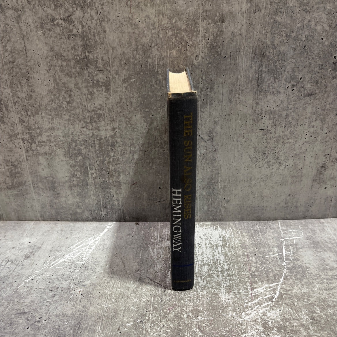 the sun also rises book, by ernest hemingway, 1954 Hardcover image 4