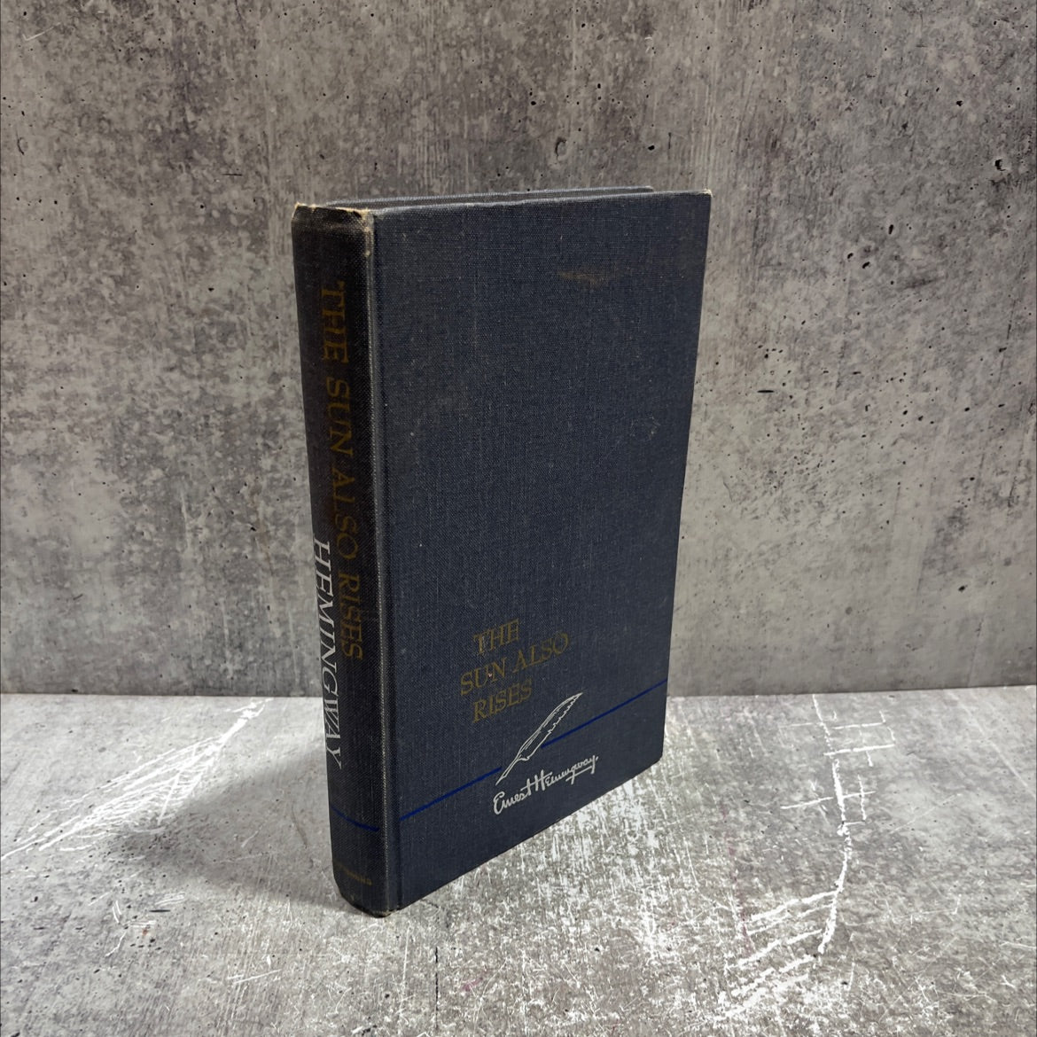 the sun also rises book, by ernest hemingway, 1954 Hardcover image 1