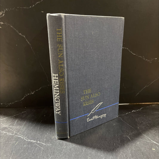 the sun also rises book, by ernest hemingway, 1954 Hardcover image 1