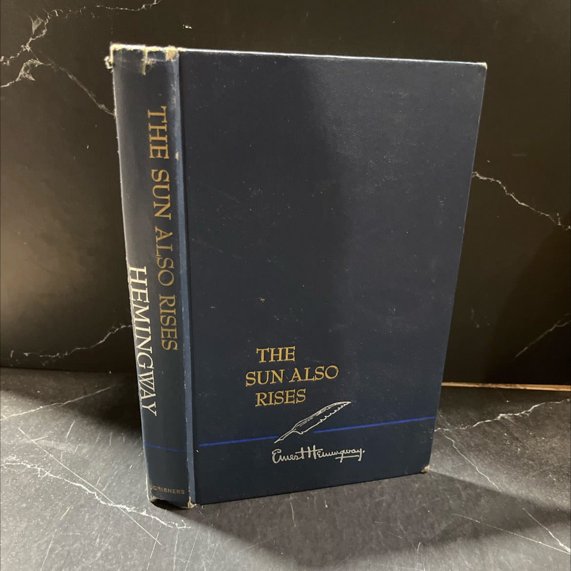 the sun also rises book, by ernest hemingway, 1954 Hardcover image 1