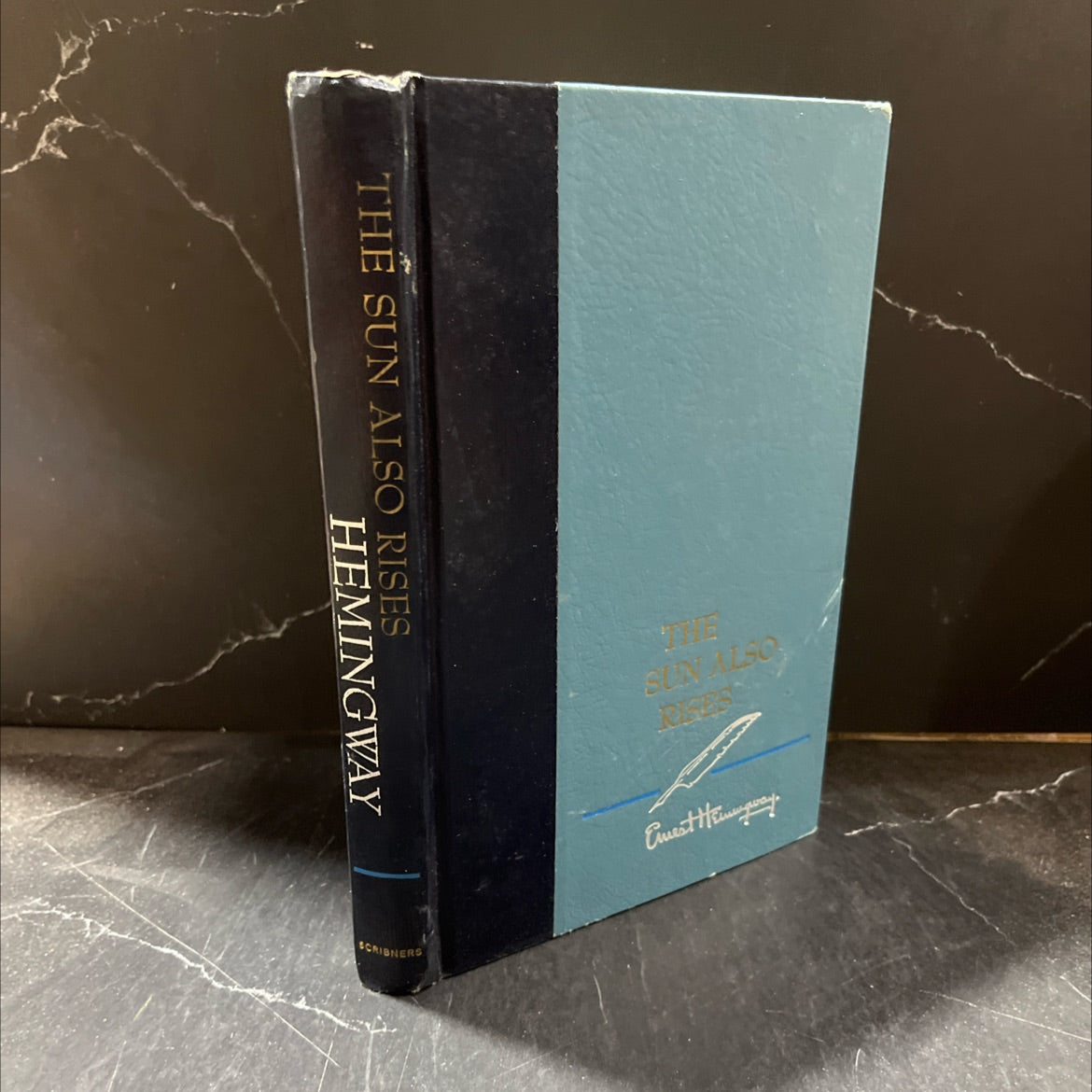 the sun also rises book, by ernest hemingway, 1954 Hardcover image 1