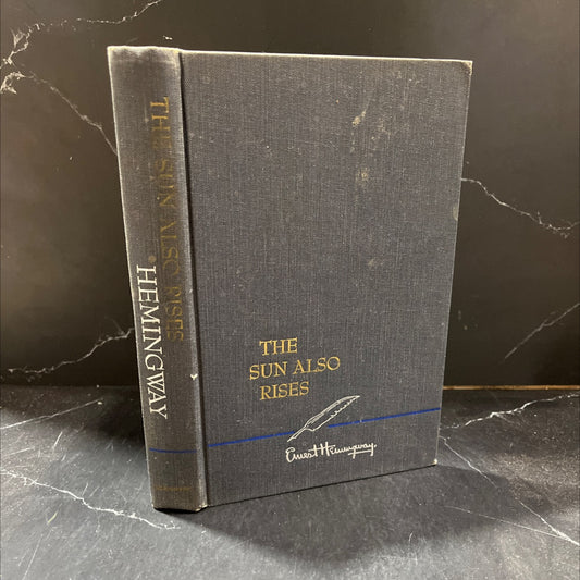 the sun also rises book, by ernest hemingway, 1954 Hardcover image 1